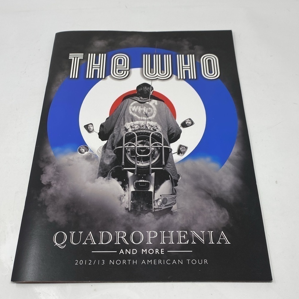 The Who Quadrophenia and More 2012/2013 North American Tour Concert Program Book